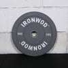 Ironwod Colored Rubber Bumper Plate